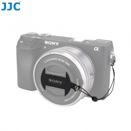 Attache cuir JJC CS-S55 pour Sony ALC-F55S - Cache avant objectif photo 55mm - JJC CS-S55