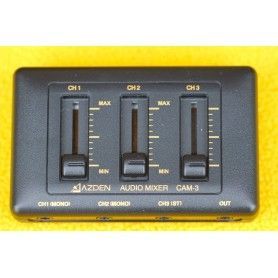 Audio Mixer Azden CAM-3 - Camcorder and camera Microphone interfaces - Azden CAM-3