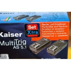 Flash trigger Wireless kit Kaiser MultiTrig AS 5.1 Set Xtra - Receiver Transceiver - Kaiser MultiTrig AS 5.1 Set Xtra