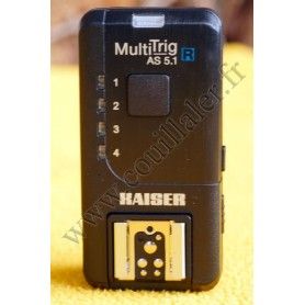 Flash trigger Wireless kit Kaiser MultiTrig AS 5.1 Set Xtra - Receiver Transceiver - Kaiser MultiTrig AS 5.1 Set Xtra
