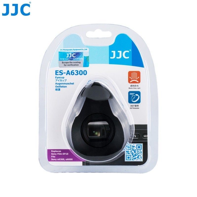 Oeilleton JJC ES-A6300 Pour Sony a6300, a6000, NEX-6, NEX-7, a6100 - FDA-EP10 - JJC ES-A6300 Oeilleton JJC ES-A6300 Pour Sony a6300, a6000, NEX-6, NEX-7, a6100 - FDA-EP10 - JJC ES-A6300