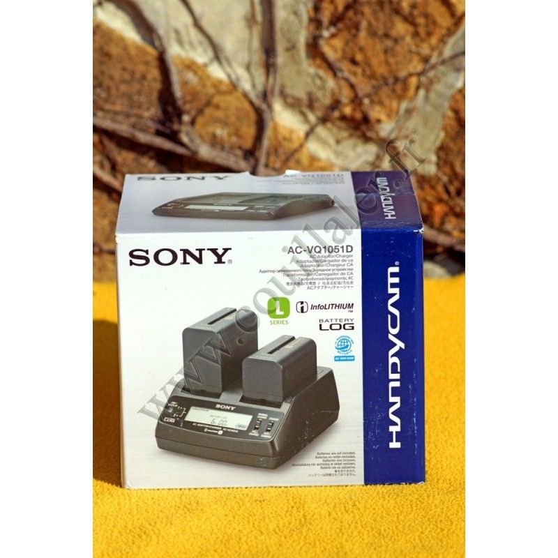 Batteries Charger Sony AC-VQ1051D - L-Serie - NP-F970 - Sony AC-VQ1051D Batteries Charger Sony AC-VQ1051D - L-Serie - NP-F970 - Sony AC-VQ1051D