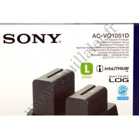Batteries Charger Sony AC-VQ1051D - L-Serie - NP-F970 - Sony AC-VQ1051D