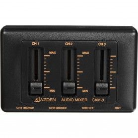 Audio Mixer Azden CAM-3 - Camcorder and camera Microphone interfaces - Azden CAM-3