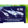 Câble Firewire Pearstone FW-4603 - 1m - 400Mo 4-6 - 4 broches 6 broches - 4-pin 6-pin - Pearstone FW-4603