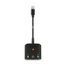 Adaptateur Lightning Røde SC6-L - Deux entrées Microphone Minijack TRRS smartphone, iPhone, iPad - Rode SC6-L