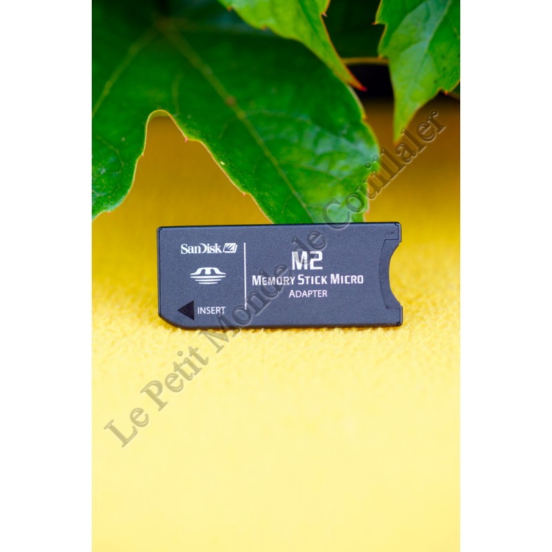 Adaptateur de carte mémoire Sandisk M2 - MS Micro M2 vers Memory Stick - SanDisk LYSB003RC47K2-ELECTRNCS Adaptateur de carte mémoire Sandisk M2 - MS Micro M2 vers Memory Stick - SanDisk LYSB003RC47K2-ELECTRNCS