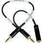 Câble Monitoring Sescom LN2MIC-ZMH6-MON pour Zoom H6 - Audio 3.5mm - Sescom LN2MIC-ZMH6-MON