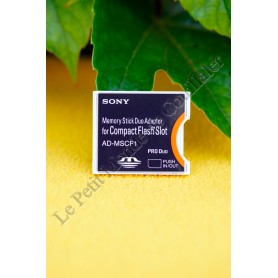 Memory card adaptor Sony AD-MSCF1 - Memory Stick Duo to Compact Flash CF - Sony AD-MSCF1