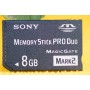 Memory Card 8Gb Sony MS-MT8G - Memory Stick PRO Duo Mark2 MagicGate - Sony MS-MT8G