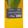 Memory Card 16Gb Sony MS-MT16G - Memory Stick PRO Duo Mark2 MagicGate - Sony MS-MT16G