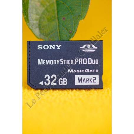 Carte-mémoire 32Go Sony MS-MT32G - Memory Stick PRO Duo Mark2 MagicGate - Sony MS-MT32G