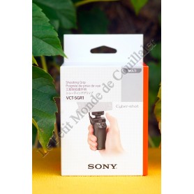 Poignée de prise de vue Sony VCT-SGR1 - Mini Trépied - Télécommande Multi-Terminal Cyber-shot - Déclenchement Zoom - Sony VCT...