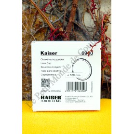 Cache avant objectif Kaiser 6900 - 100mm - Bouchon Convertisseur, caméra, Zoom, caméscope, grand-angle - Kaiser 6900