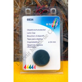 Cache avant objectif Kaiser 6934 - 34mm - Bouchon Convertisseur, caméra, Zoom, caméscope, grand-angle - Kaiser 6934