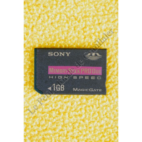 Memory Card 1Gb Sony MSX-M1GST - Memory Stick PRO Duo MagicGate - Sony MSX-M1GST