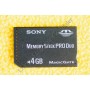 Memory Card 4Gb Sony MSX-M4GS - Memory Stick PRO Duo MagicGate - Sony MSX-M4GS