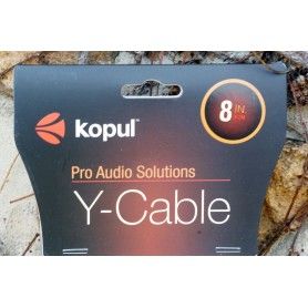 Câble Kopul HPS-SM Stereo - Double entrée minijack 3.5mm pour microphones - Kopul HPS-SM