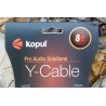 Cable Kopul HPS-SM Stereo - Double input minijack 3.5mm for microphones - Kopul HPS-SM