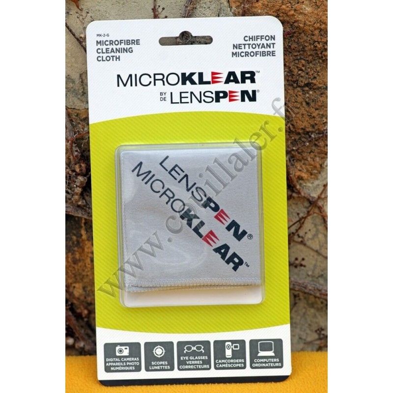 Microfiber cloth Lenspen MK-2 - Lens cleaning and photo video devices, smartphone and computer LCD screens - MicroKlear - Len... Microfiber cloth Lenspen MK-2 - Lens cleaning and photo video devices, smartphone and computer LCD screens - MicroKlear - Len...
