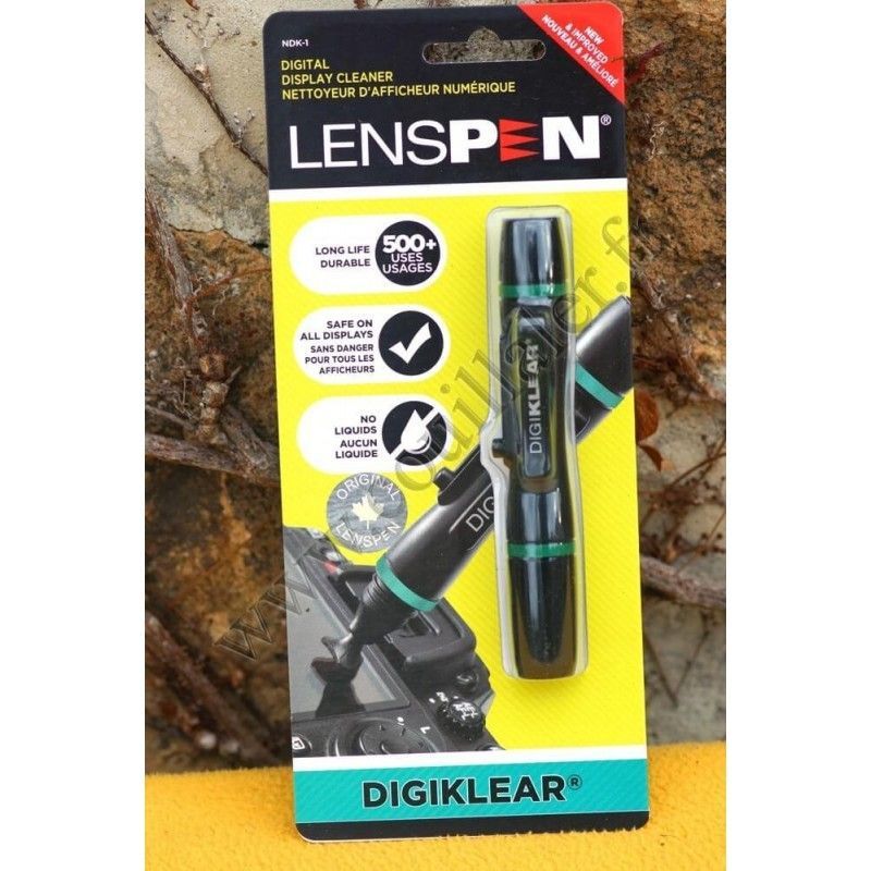 Stylo de nettoyage Lenspen NDK-1 - écran LCD Appareil-photo DSLR, Bridge, Compact, caméscope - Lenspen NDK-1 Stylo de nettoyage Lenspen NDK-1 - écran LCD Appareil-photo DSLR, Bridge, Compact, caméscope - Lenspen NDK-1