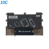 Storage with integrated memory card reader JJC MCH-STK6GR - Hard box - USB 3.0 - Type-C - Micro-USB 2.0 - JJC MCH-STK6GR