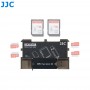 Rangement et lecteur de cartes-mémoire JJC MCH-STK6GR - Boîte rigide - USB 3.0 - Type-C - Micro-USB 2.0 - JJC MCH-STK6GR
