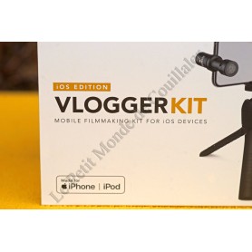 Rode Vlogger Kit iOS Edition - Microphone Lightning, lampe LED, support et trépied - Røde Vlogger Kit iOS Edition