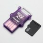 USB 2.0 memory card reader MicroSDXC SDHC SD TF Adaptator - Lecteur USB MicroSD
