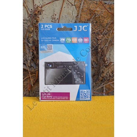 Film de protection JJC LCP-3N - écran LCD Sony NEX et Alpha A6600 A6400 A6300 A6100 A6000 A5000 - ILCE-6600 ILCE-6400 ILCE-63...