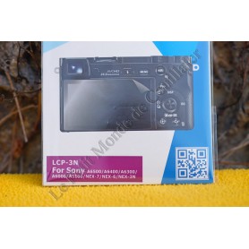 Protection film JJC LCP-3N LCD screen camera Sony NEX & Alpha A6600 A6400 A6300 A6100 A6000 A5000 ILCE-6600 ILCE-6400 ILCE-63...