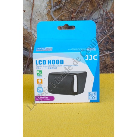 LCD screen hood JJC LCH-S35 - Camcorder and camera fold-out LCD display - 3.5 inches - JJC LCH-S35