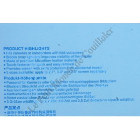 Pare-soleil JJC LCH-S35 - Écran LCD dépliable caméscope et appareil-photo - 3.5 pouces - JJC LCH-S35