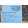 USB Double battery charger JJC DCH-NPBX1T - Sony NP-BX1 Cyber-shot DSC-RX100 DSC-RX1 - JJC DCH-NPBX1