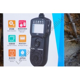 Remote JJC TM-F2 - Intervalometer for Sony Multi-Terminal - Photo Camera Alpha DSLR, Nex, Cyber-shot - JJC TM-F2