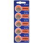 Lot de 5 piles boutons Sony CR1632 3V - Lithium CR1632A - Sony CR1632