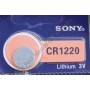 Coin Cell Battery Sony CR1220 3V - 5 batteries Lithium Pack 12mm CR1220A - Sony CR1220