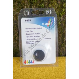 Cache avant objectif Kaiser 6925 - 25mm - Bouchon Convertisseur, caméra, Zoom, caméscope, grand-angle - Kaiser 6925