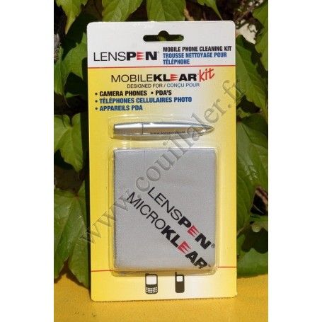 Lens Cleaning Kit Lenspen MBK-1 - smartphone, PDA, tablet - Carbon surface and microfiber cloth - Lenspen MBK-1