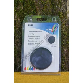 Cache avant objectif Kaiser 6961 - 61mm - Bouchon Convertisseur, caméra, Zoom, caméscope, grand-angle - Kaiser 6961