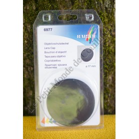 Cache avant objectif Kaiser 6977 - 77mm - Bouchon Convertisseur, caméra, Zoom, caméscope, grand-angle - Kaiser 6977