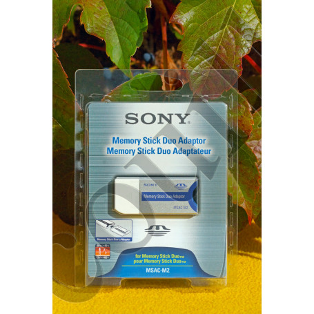 Memory card Adaptor Sony MSAC-M2 - Memory Stick Duo and Pro Duo - Sony MSAC-M2