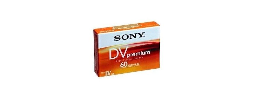 Cassettes Sony MiniDV pour caméscopes Handycam - Mini-DV - K7 Nettoyage - couillaler.fr