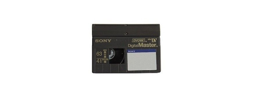 Cassettes Sony MiniDV DVCAM pour caméscopes Handycam - Mini-DV DVCAM - K7 Nettoyage - couillaler.fr