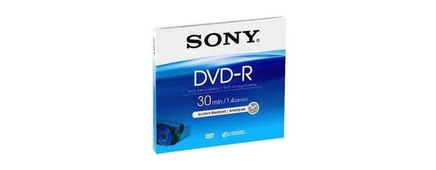 Sony Mini-DVD 8cm pour caméscopes Handycam - Packs MiniDVD 8 cm - couillaler.fr